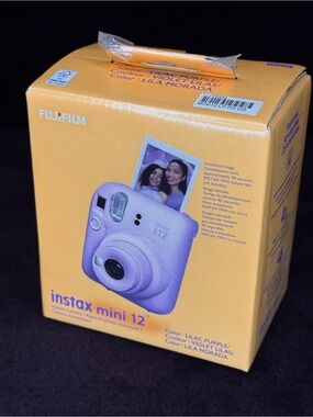 NEW Fujifilm - instax mini 12 Instant Film Camera - Lilac Purple
